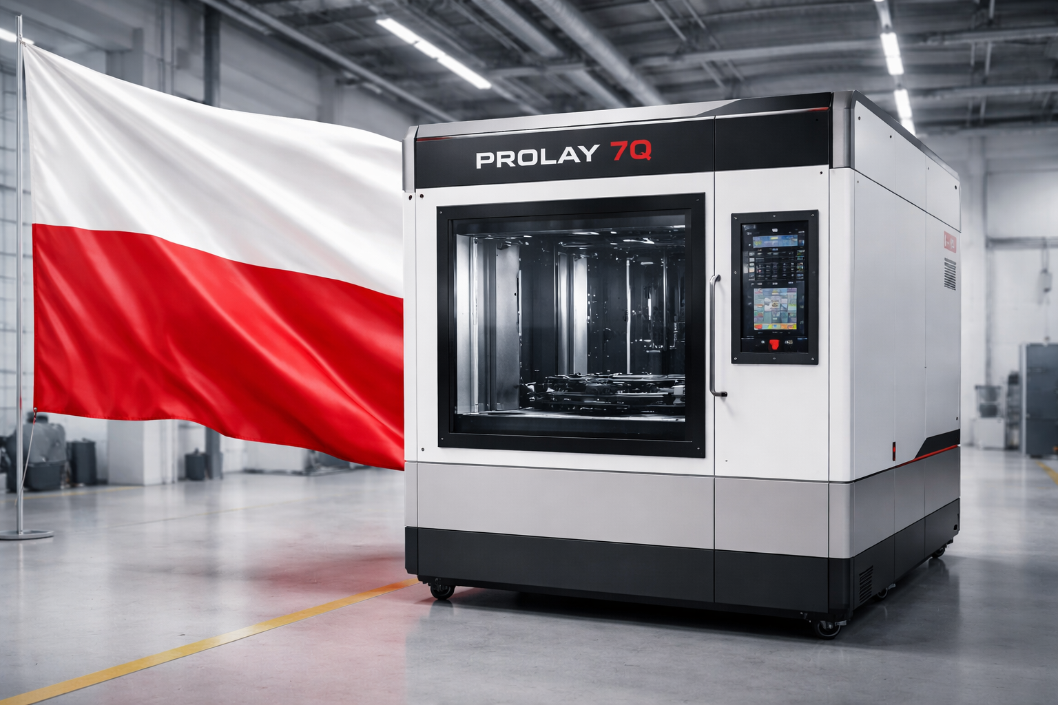 Polska premiera przemysłowej drukarki 3D PROLAY 7Q